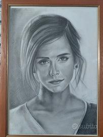   Ritratto di Emma Watson matita su carta |Arte