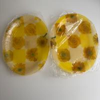 Set 2 vassoi NUOVI in plastica cm 39 x 29