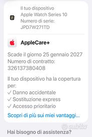 Apple Watch 10 46 mm co apple care +