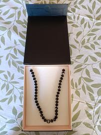 collana di perle nere SODINI