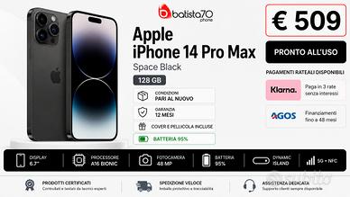 Apple iPhone 14 Pro Max Space Black 128 Gb