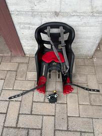 Seggiolino + casco + parabrezza bici per bambino