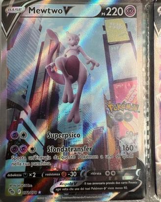 carta pokemon di mewtwo v