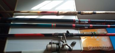 Canne da pesca in carbonio 