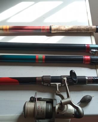 Canne da pesca in carbonio 