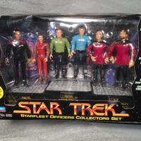 Star Trek Playmates 6 action figures Officers Set