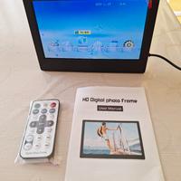 Cornice fotografica digitale da 7 pollici con SD