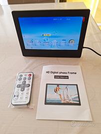 Cornice fotografica digitale da 7 pollici con SD