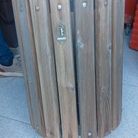 CESTO IN LEGNO PER ESTERNO