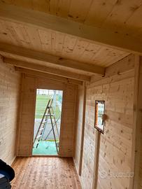 casetta in legno 4x2 nuova in garanzia 