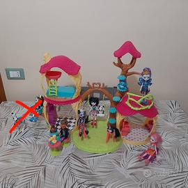 casa sull'albero Enchantimals Con bambole