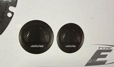 Alpine casse auto solo tweeter