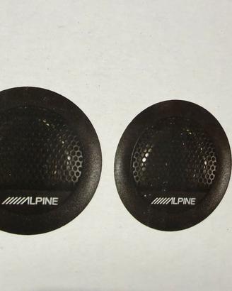 Alpine casse auto solo tweeter