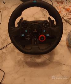volante logitech con pedali e cambio 
