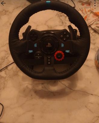 volante logitech con pedali e cambio 