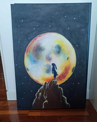 Quadro "Il Coniglio Lunare" - Leggenda e sogno