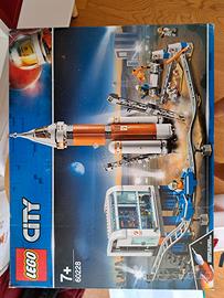 lego 60228 razzo spaziale e centro di controllo