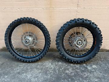 Cerchi completi ktm enduro