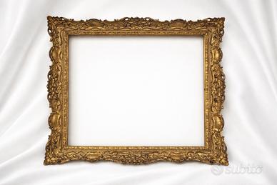 Cornice antica dorata in legno – XX secolo