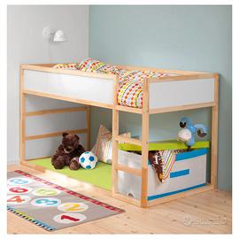 letto a castello per bambini ikea con materassi