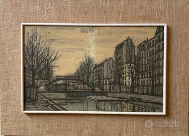 Bernard Buffet - Canal St Martin