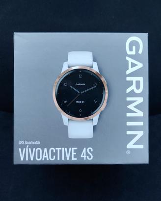 Garmin vívoactive 4S – Bianco / Rose Gold