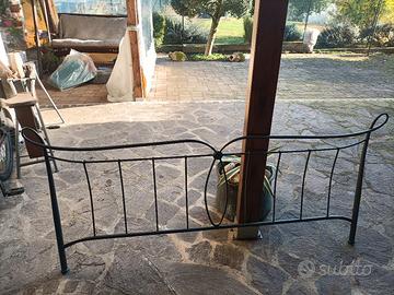 Testiera e fondo letto matrimoniale 