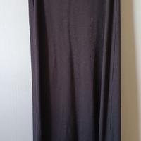 Vestito Lungo Smanicato Mango - Nero