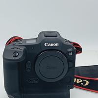 Canon Eos R3 Body + 2 batterie originali