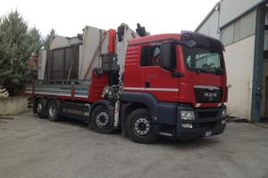 MAN TGS 32.440 4 assi con grù