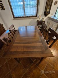 tavolo legno soggiorno  cucina