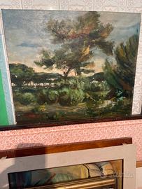 Quadro senza cornice Pineta di Cervia