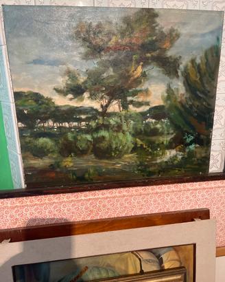 Quadro senza cornice Pineta di Cervia