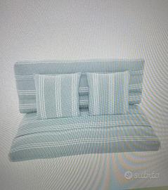 Set 4 cuscini  da esterno per divano pallet 120x80