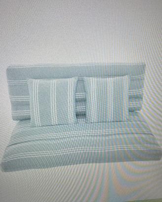 Set 4 cuscini  da esterno per divano pallet 120x80