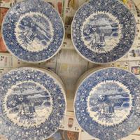 servizio di piatti  in ceramica english style 