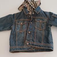 giubbino jeans burberry bambino/a