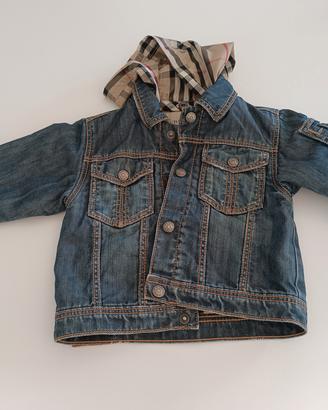 giubbino jeans burberry bambino/a