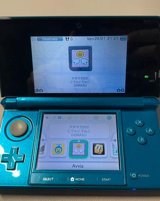 Nintendo 3ds aqua blue