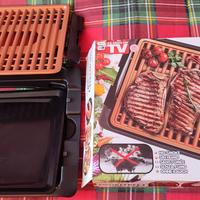 Griglia Carne Pesce e Verdure Grigliate Barbecue 