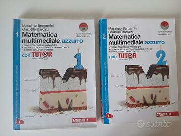 MATEMATICA MULTIMEDIALE AZZURRO CON TUTOR 1 , 2