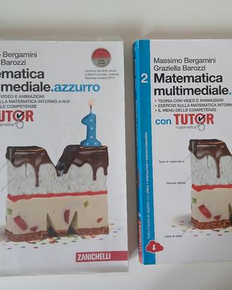 MATEMATICA MULTIMEDIALE AZZURRO CON TUTOR 1 , 2