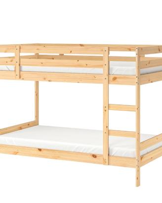 Struttura letto a castello ikea