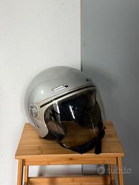 Casco da scooter / moto AWA di colore grigio XL