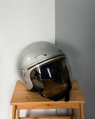 Casco da scooter / moto AWA di colore grigio XL