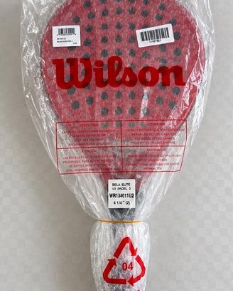 Racchetta Wilson Bela Elite V2 Padel 2 nuova