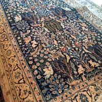 Tappeto persiano  Nain misto seta