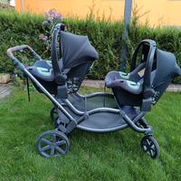Trio Gemellare ABC design completo di ovetti