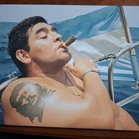 quadro di diego armando maradona