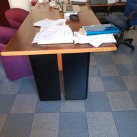 scrivania ufficio "presidenziale" + cassettiera